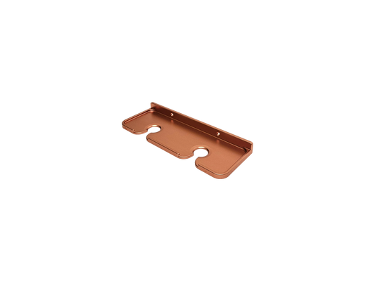 -Rose Gold- Elegant Wine glass shelf – Perfect for Boats, Bathrooms, and Spas